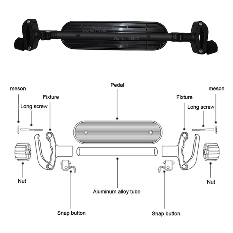 Аксессуары для коляски Подножка cybex Eezy детская коляска удлинительная Cybex S Twist