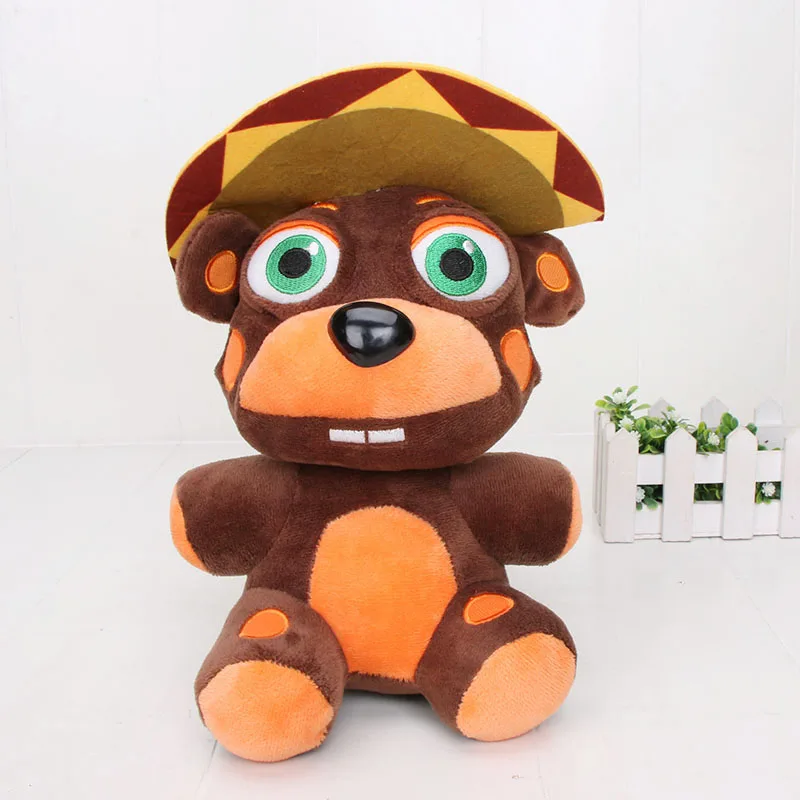 El Chip Новинка 25 см five nights at freddy's 4 FNAF мангл Фокси Фредди Fazbear хорошее качество плюшевая кукла игрушка - Цвет: El Chip
