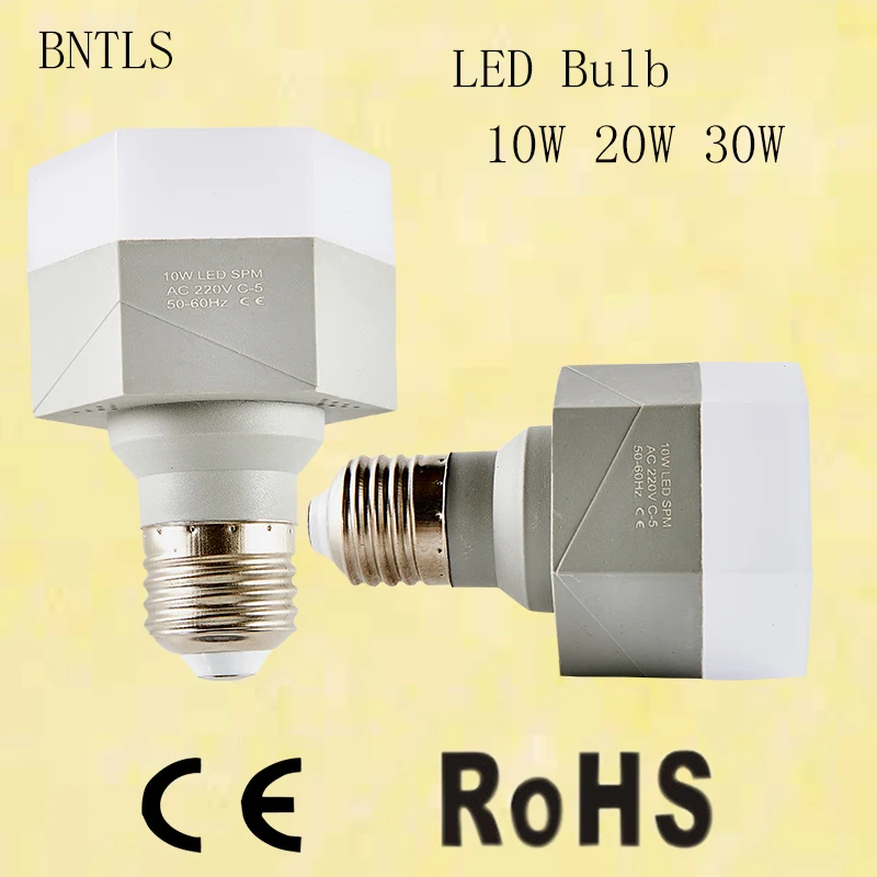 

2PCS/Lot LED bulb Light 10W 20W 30W super bright constant current driving energy saving lamp high power household lighting bulb
