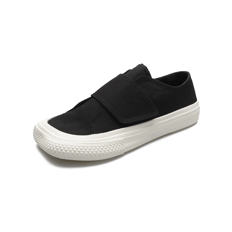 

Женские парусиновые туфли, повседневные черные туфли на плоской подошве, лоферы с широким носком, обувь для вождения, весна-осень 2020