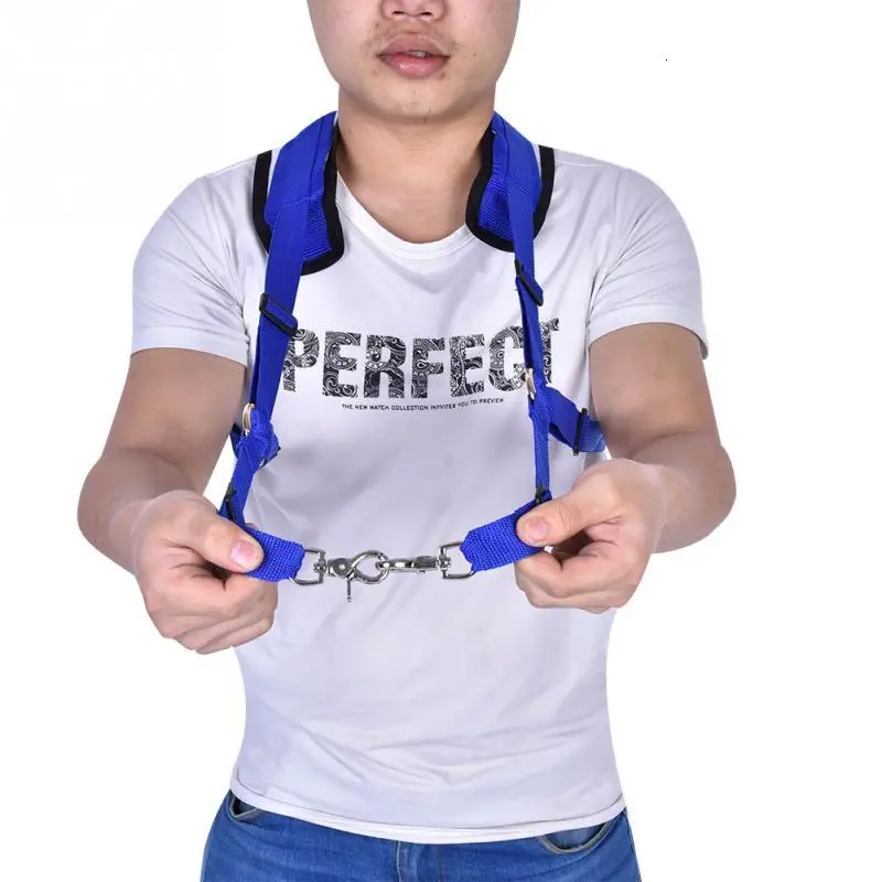Ultralight Fishing Vest Waist Belt Rod Holder Fighiting Adjustable Shoulder Harness for Stand up Carp Kit | Спорт и развлечения