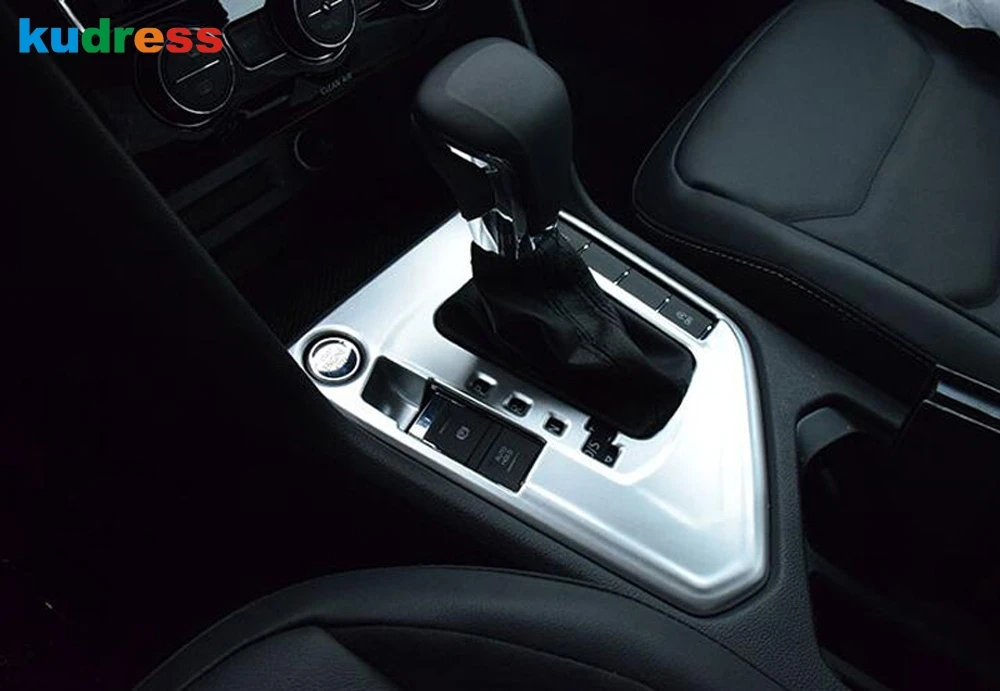 

For Volkswagen For VW Tiguan 2017 2018 2019 2nd GE ABS Matte Car Interior Gear Shift Panel Cover Trim Sticker Accessories LHD