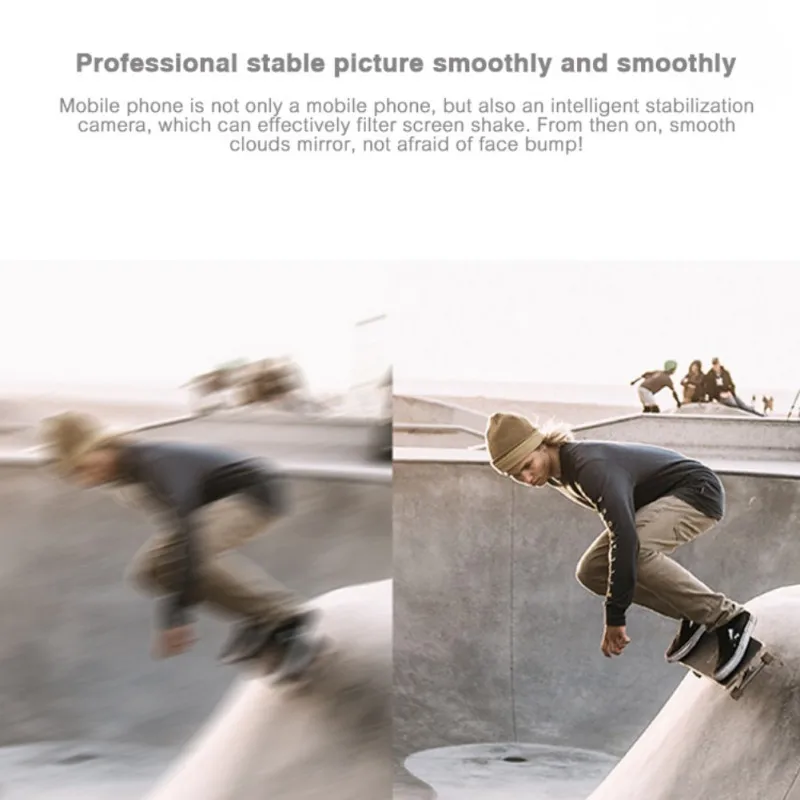 

Handheld Remote Stabilizer Handheld Mobile PTZ Camera Anti-Shake Video Camera Electronic Stabilizer With Fill Light Micro-Lens