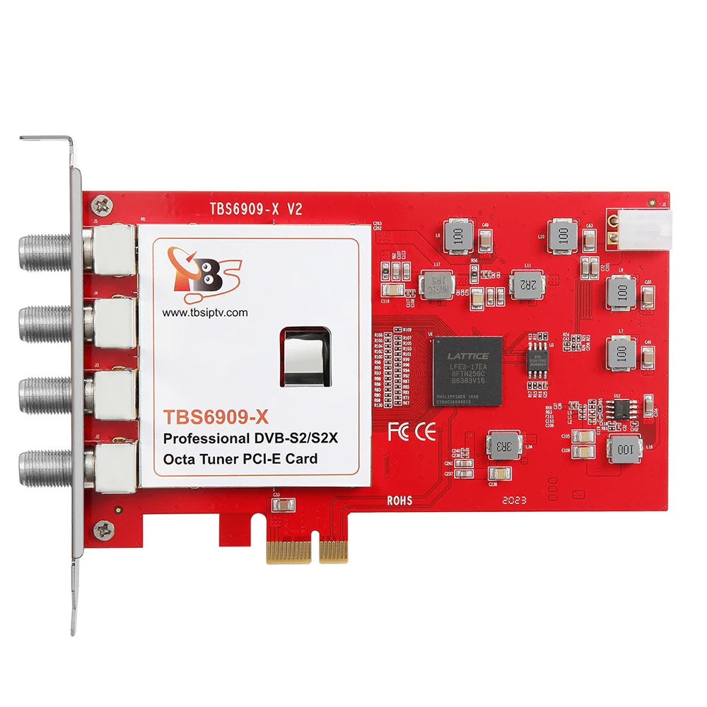 TBS2951 IPTV потоковый сервер с 2xDVB-S2/S2X octa тюнер карта TBS6909X для прямого эфира цифровые
