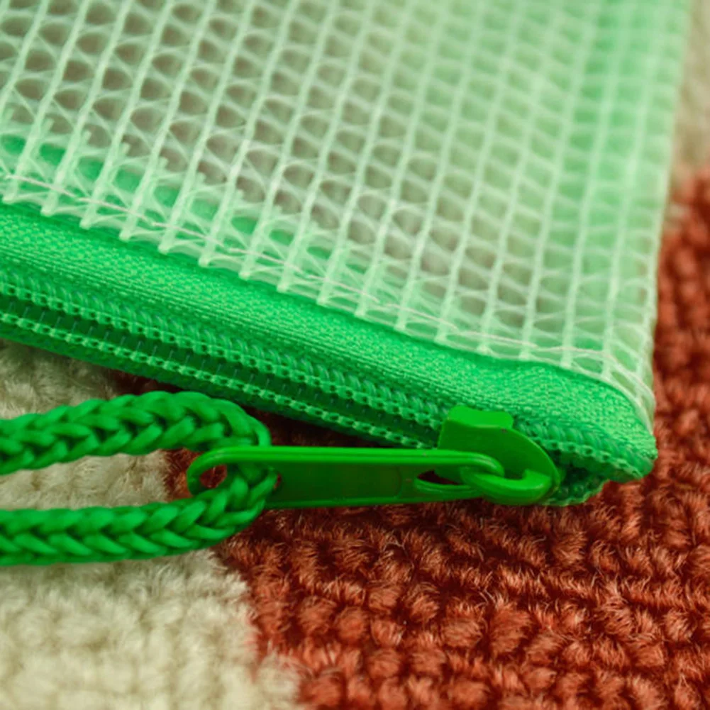 Сетчатая застежка молния папка для канцелярских принадлежностей офиса школы