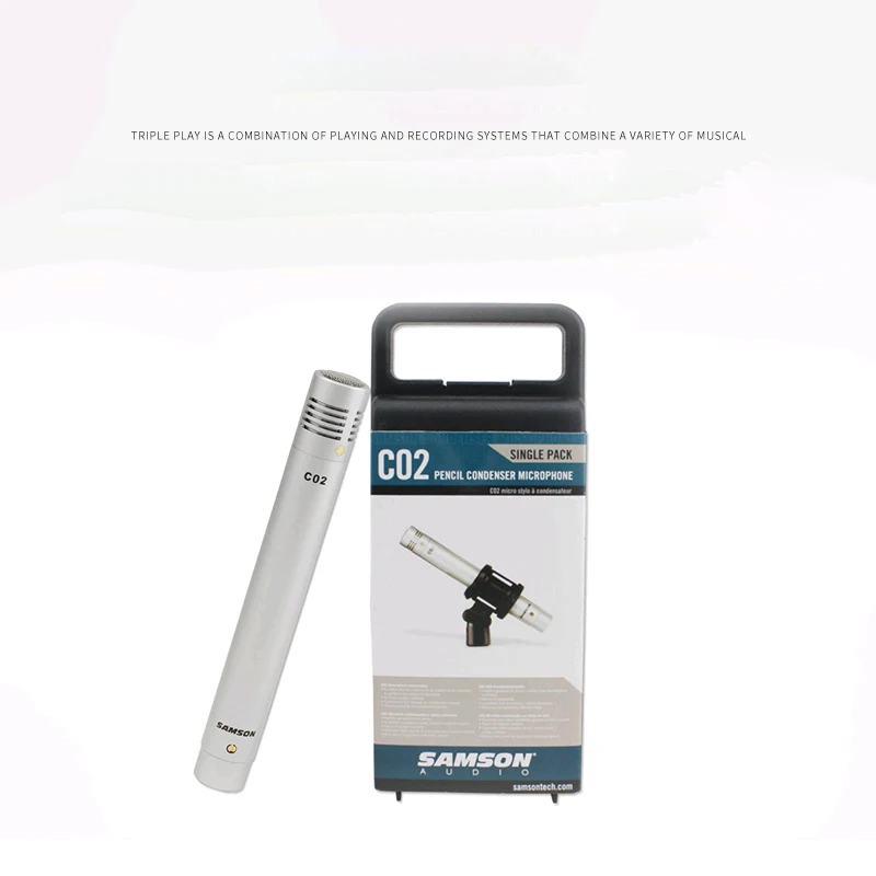 Оригинальный однокарандаш-конденсатор Samson c02 профессиональный музыкальный