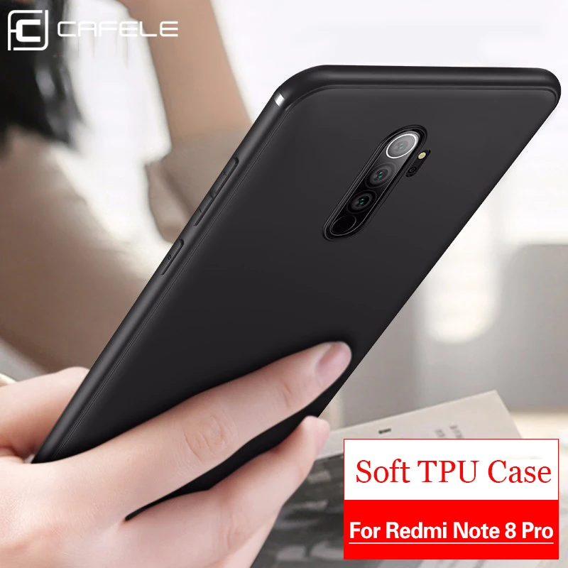 Чехол CAFELE для телефона Xiaomi Redmi Note 7 8 pro задняя крышка Мягкий Силиконовый ТПУ чехол
