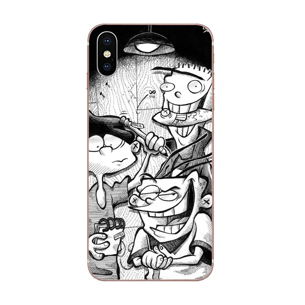 ТПУ протектор Забавный мультфильм фильм Ed Edd N Eddy для Galaxy J1 J2 J3 J330 J4 J5 J6 J7 J730 J8 2015 2016