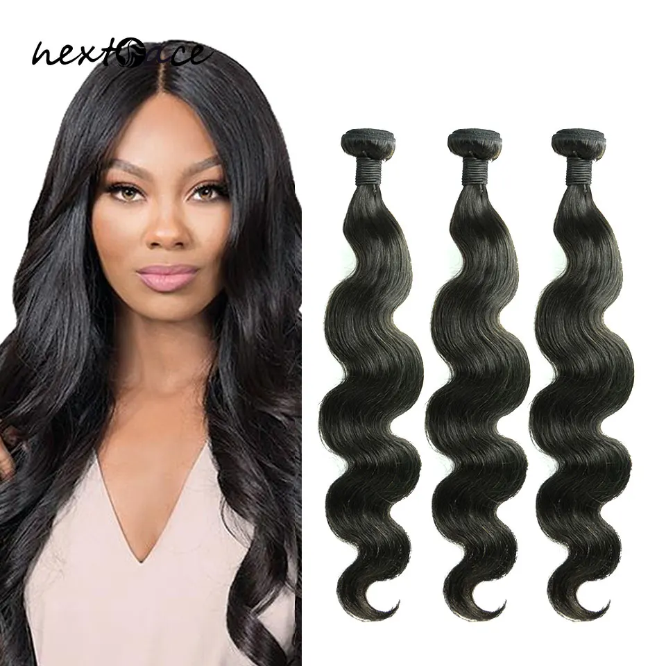 

Wholesale Body Wave Natural Color 3 Bundle Virgin Extensions Human Hair Bundles