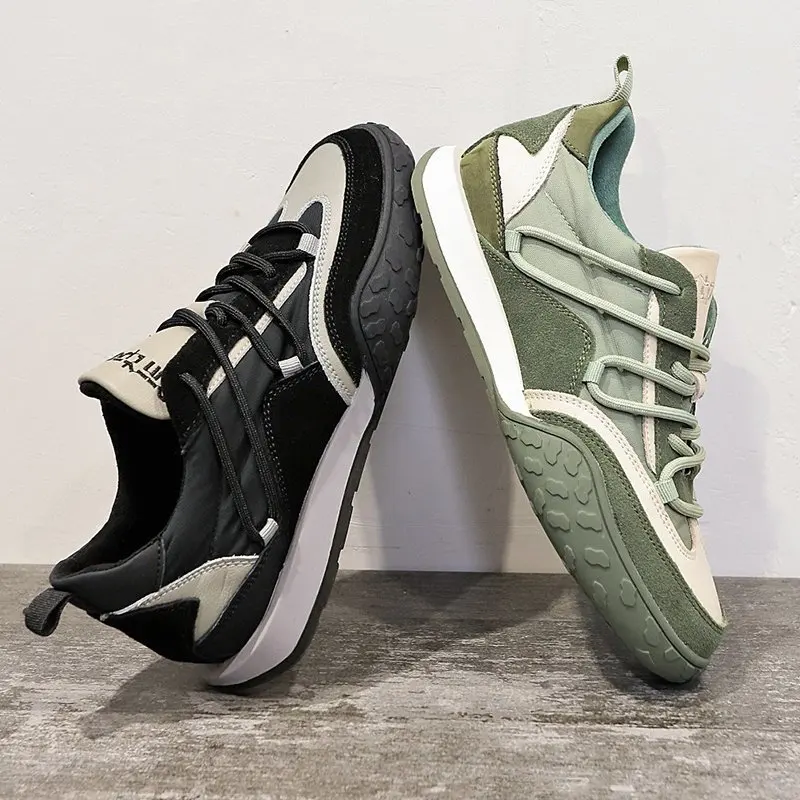 

Женские кожаные кроссовки на платформе, повседневные универсальные кроссовки на шнуровке, на плоской подошве, лето 2021