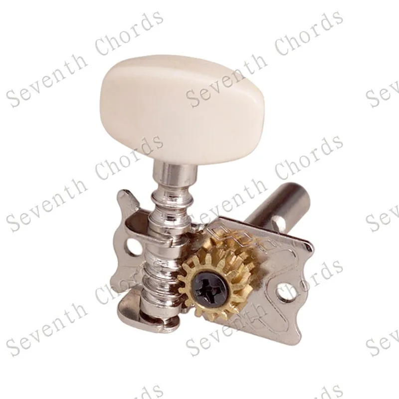 Набор из 3R3L серебристых колышек для струн гитары с открытым шестеренком машинные