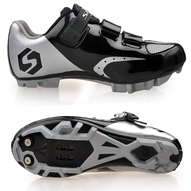 

2019 Hot Sale Sidebike MTB Cycling Shoes Mountain Bike Shoes Men's Breathable Cycling Bike Bicycle Athletic Shoes Black Sneaker