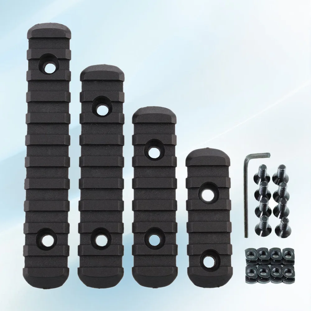 

4pcs Polymer Section Kit Polymer Picatinny Rail Sections for MOE Handguard