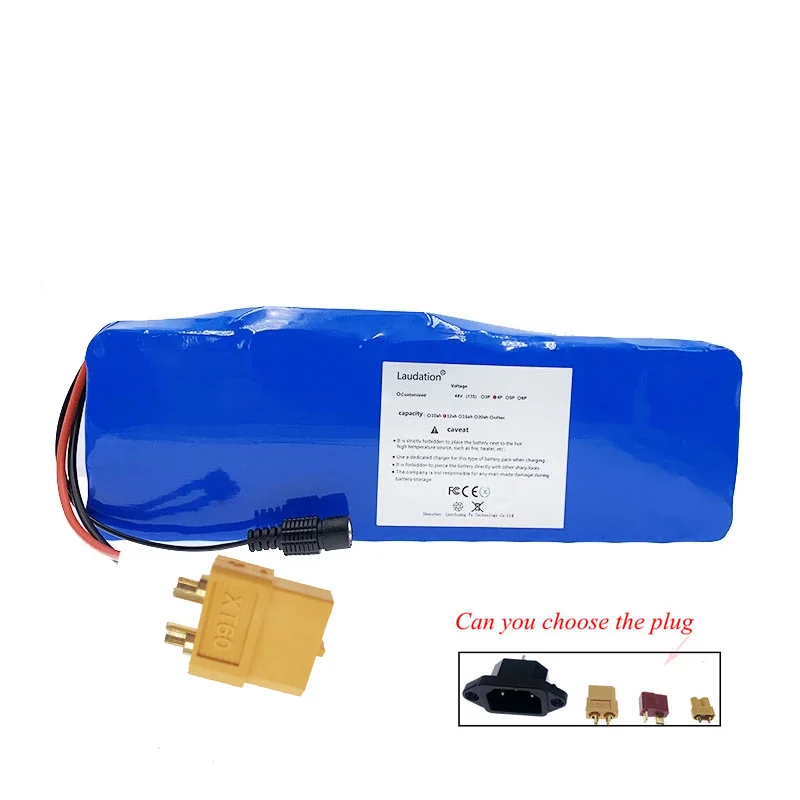 

Laudation-48v12ah Lithium Battery , 54.6v Lithium Ion Battery Can be Recharged , Used for 800W, 750W, 500W Electric Bicycles