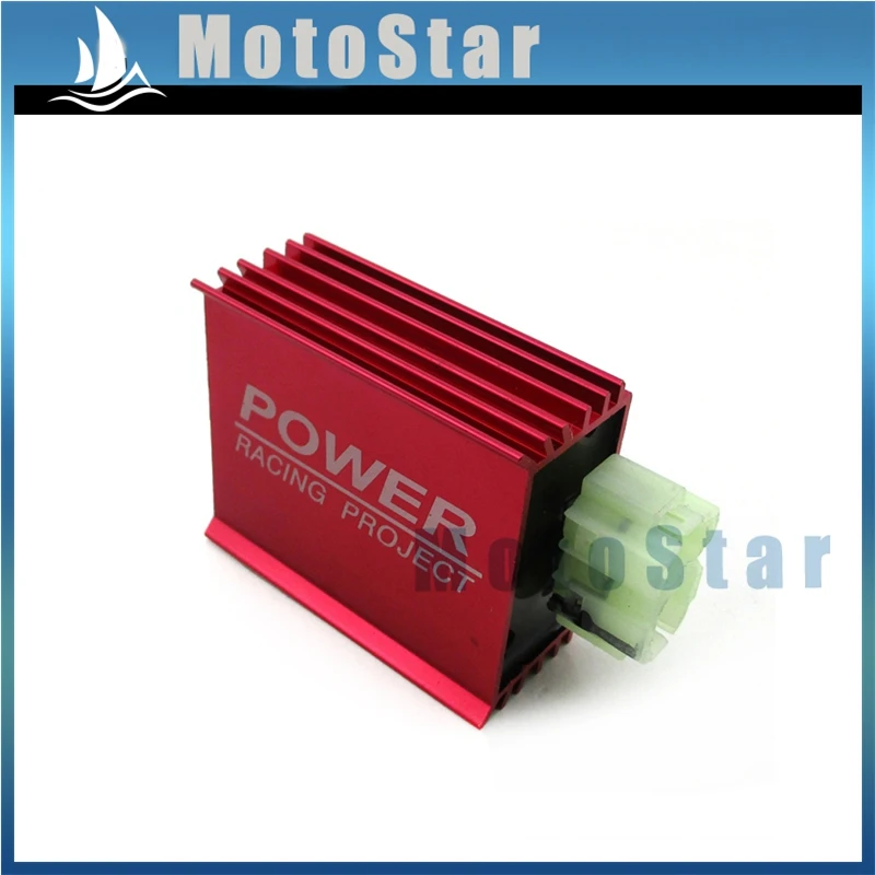 Коробка зажигания переменного тока с 2 штекерами 6 контактов для GY6 50cc 125cc 150cc