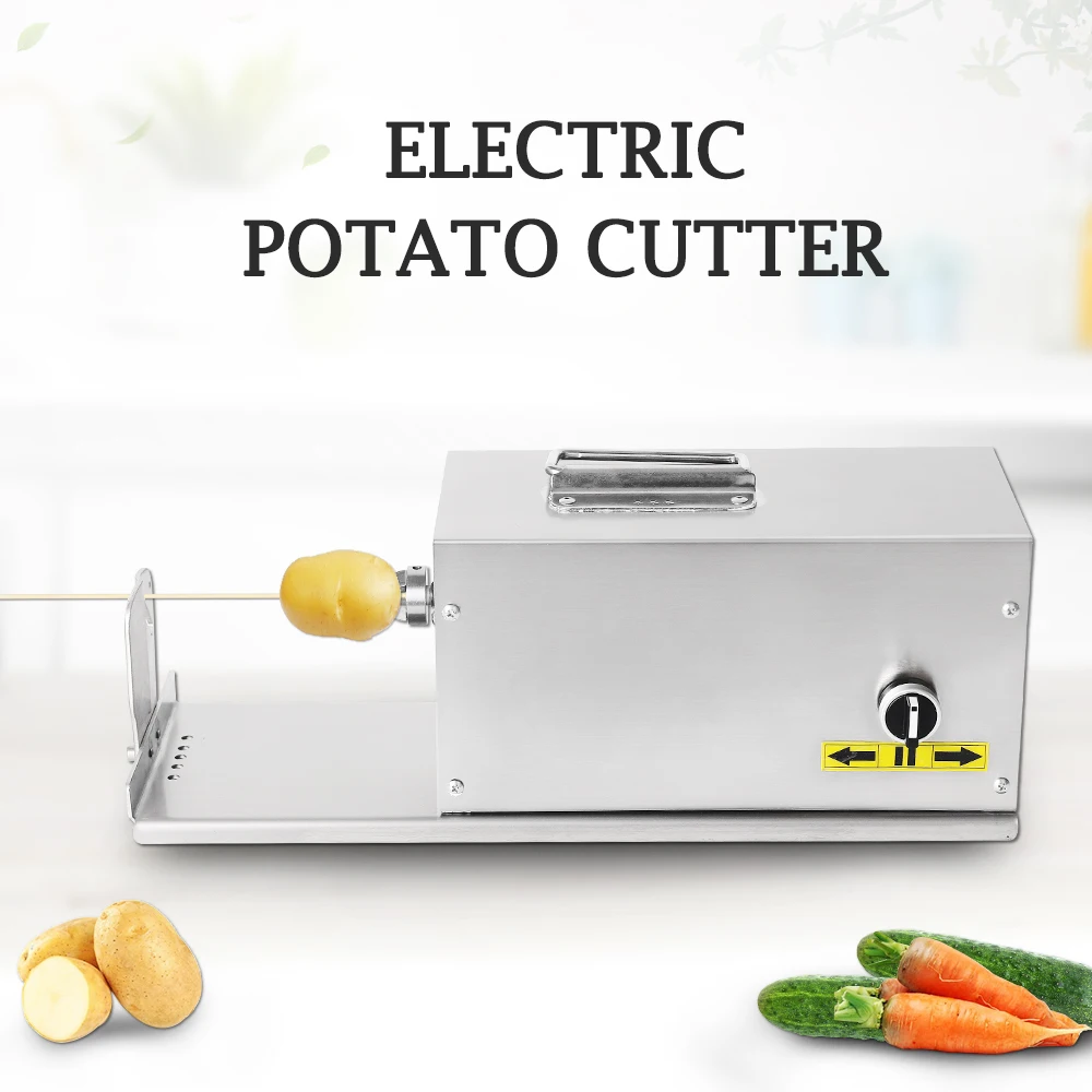 売る Itop電気ポテトスパイラルカッター機トルネードポテトタワーメーカーステンレス鋼ツイストニンジンスライサー商業