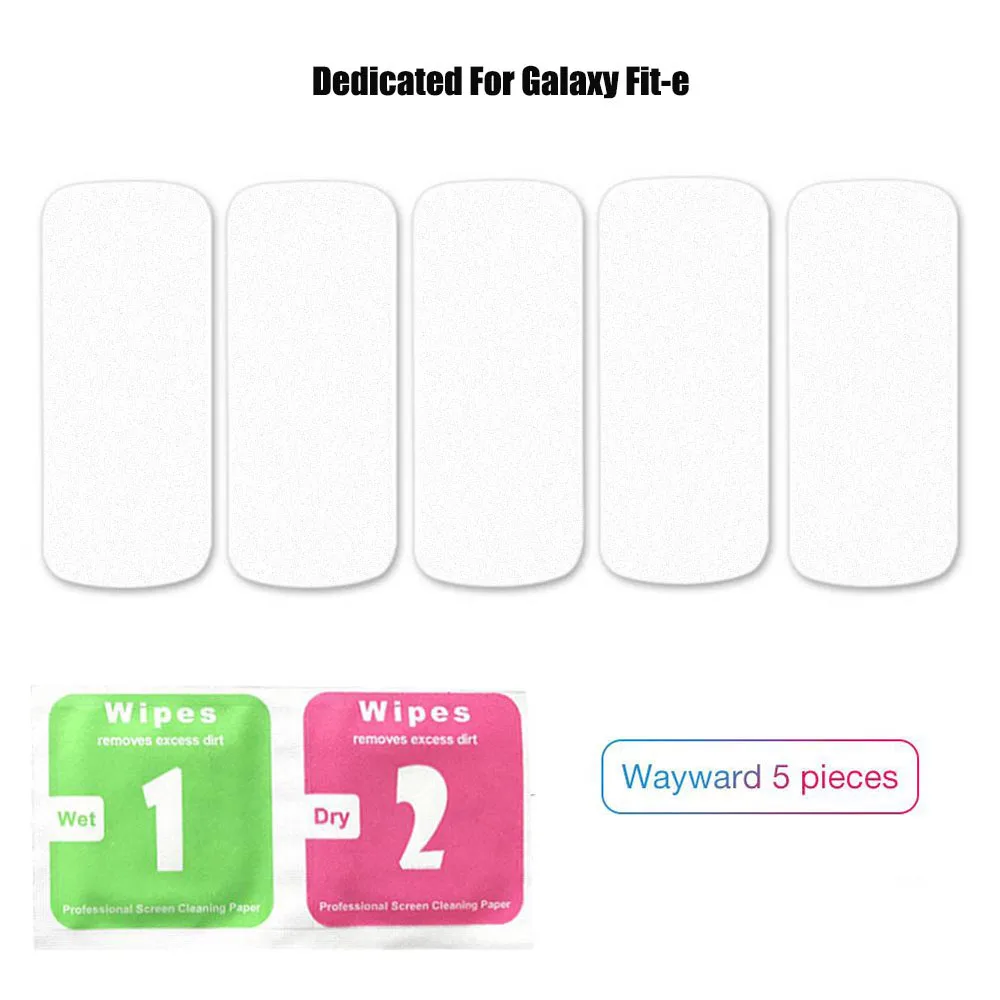 5PC 5 шт. Гидрогелевая Защитная закаленная пленка для Galaxy Fit-e R-375 защитная пленка на весь экран Защитная пленка для экрана Защитная закаленная пленка - Цвет: 5PC
