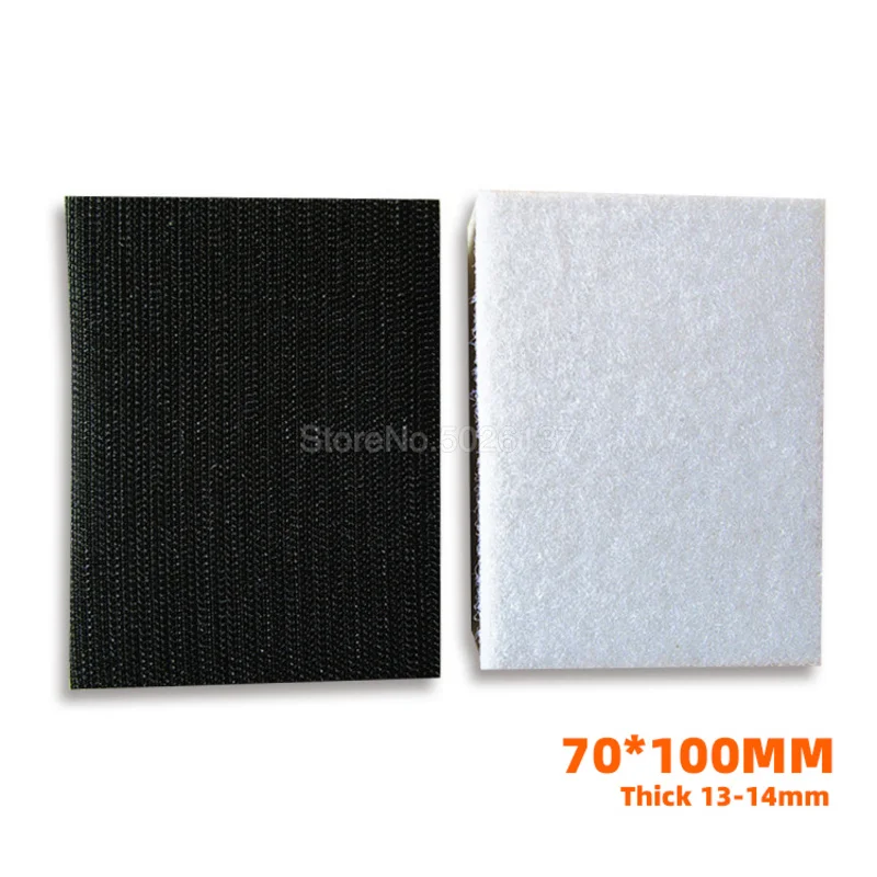 

70*100 мм высокой плотности Интерфейс колодки прямоугольный крюк и петля подушка из пены с эффектом буфера Подложка для Полировочная, шлифова...