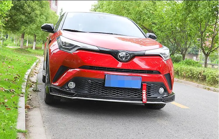 Для Toyota CHR Body kit спойлер 2017-2019 для CH-R QC ABS задний передний бампер диффузор защитные