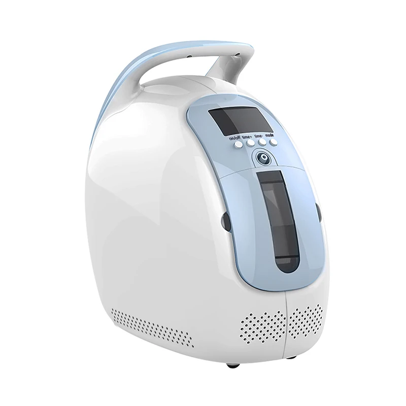 

1-5L/min Oxygen Concentrator Generator Machine Portable 24 Hours No Battery Air Purifier With Handle Household
