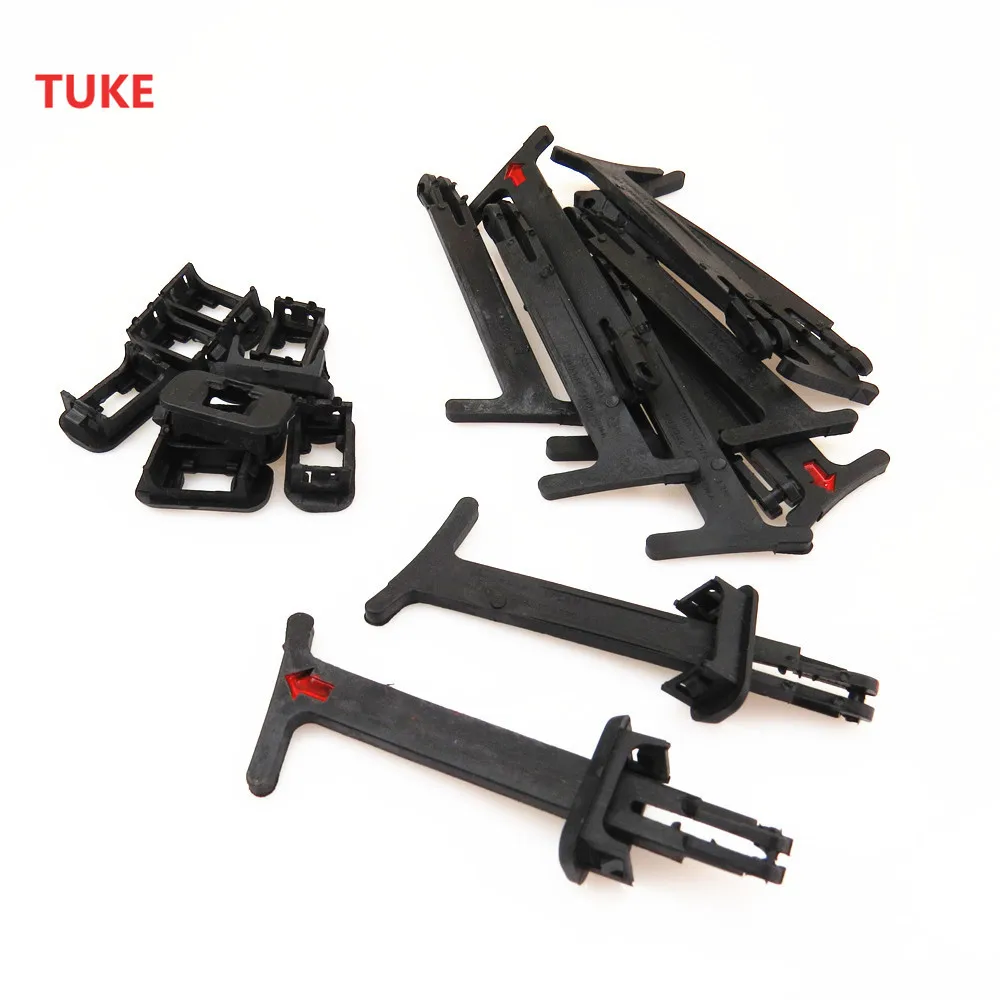 RWSYPL 20 шт. ABS крышка капота автомобильного двигателя ручка блокировки для Golf Bora MK4