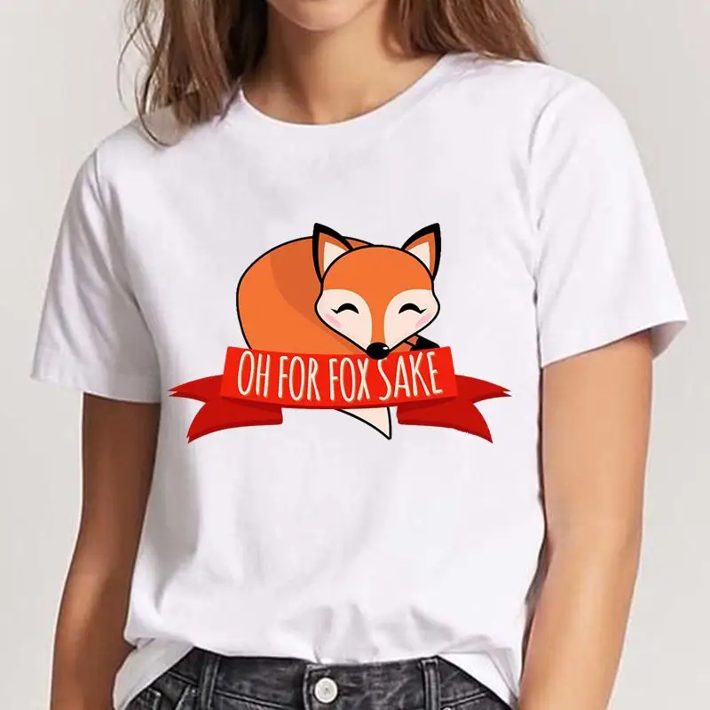 

Women Tee Fashion Animal Trend New Cute T Shirt Female O-neck Cartoon Short Sleeve T-shirt Print Graphic Lady Top Clothing