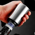 Автоматическая открывалка для пивных бутылок, открывалка для пива из нержавеющей стали с нажимом, магнитный Открыватель, открывалка для крышки, кухонные аксессуары