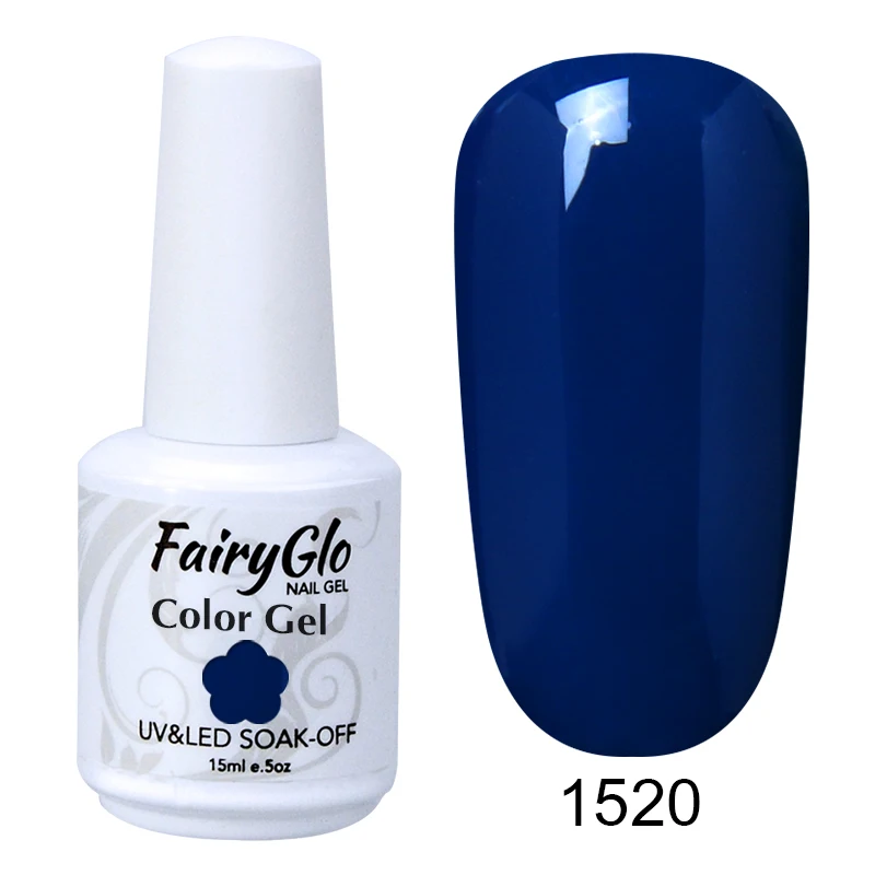 FairyGlo флуоресцентный неоновый УФ-гель для ногтей Дизайн ногтей гель лак замачиваемый Vernis полуперманентный лак для ногтей 15 мл - Цвет: 1520