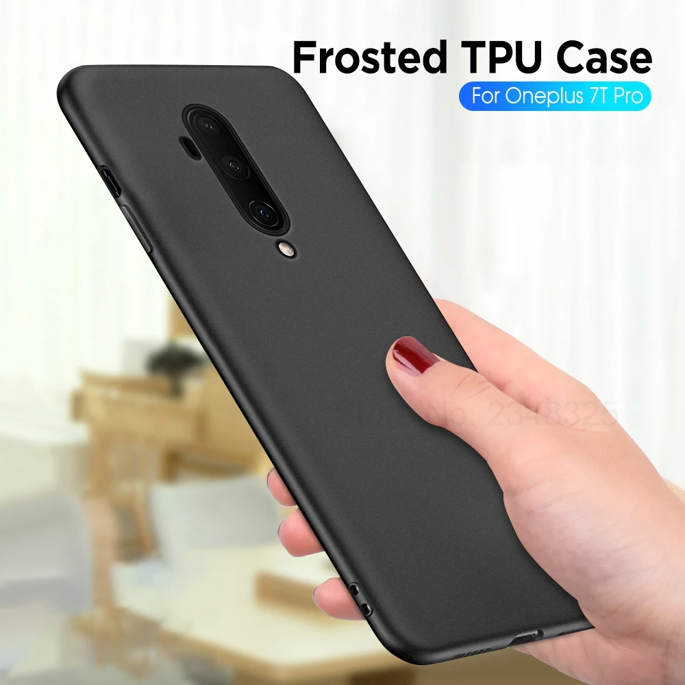 Чехол для Oneplus 7 Pro T мягкий силиконовый защитный чехол на заднюю панель s 7T 6 5T 7t TPU