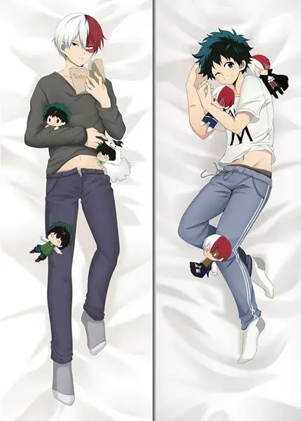 Косплей японский BL мужской Аниме Todoroki& Midoriya BNHA Throw Otaku Dakimakura подарки постельные принадлежности длинная подушка для объятий чехол 150x50 см