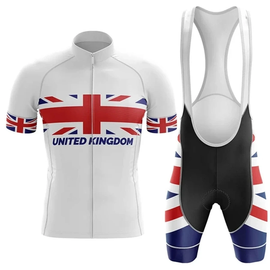 Великобритания 2020 летняя одежда для велоспорта мужчин короткий рукав Майо