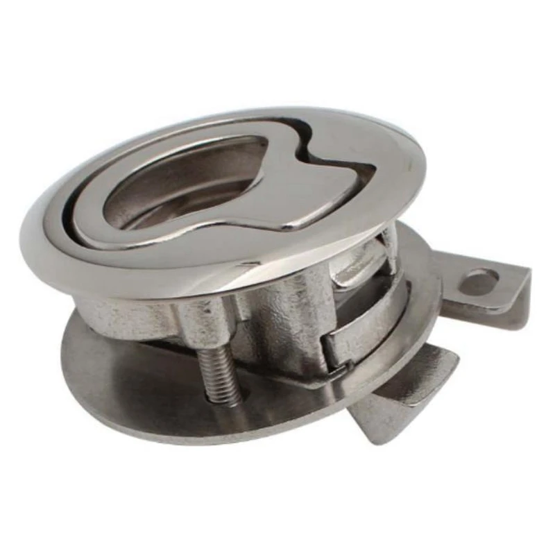

Marine Boat Stainless Steel 2 inch Flush Pull Hatch Latch ,Yacht Accessories Pull Ring Floor Lock