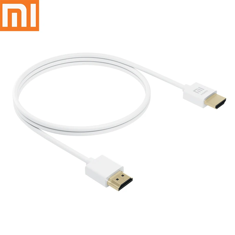 Оригинальный HDMI кабель Xiaomi к 3 м 1 5 4 HD с поддержкой 3D 24 К позолоченный штекер 18