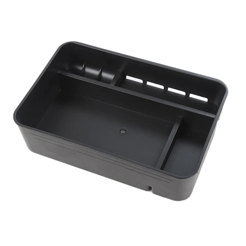 

Car Central Armrest Storage Box Tray Organizer for Nissan Patrol Y62 2017-2019