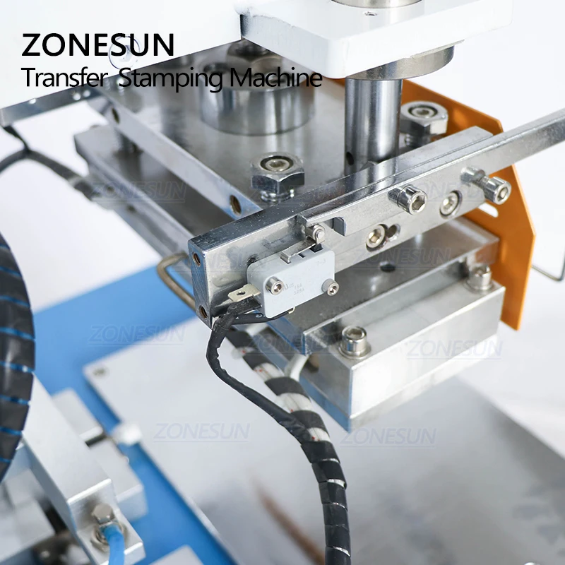 ZONESUN ZY-HTP-C 70*70 мм автомат для штамповки кожаного логотипа формовочная машина