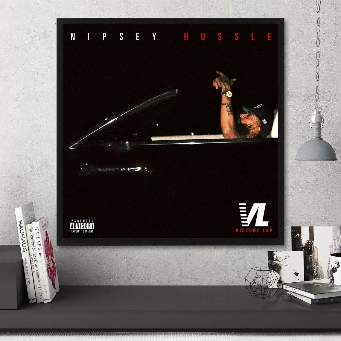 Музыкальный альбом Nipsey Hussle victory lap Rap постер Художественная Картина на холсте