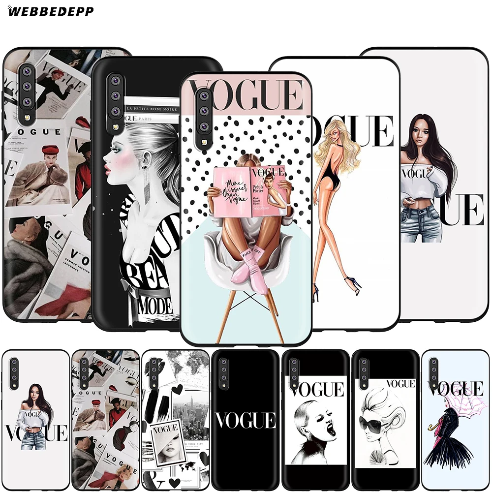 Webbedepp больше проблем чем Vogue чехол для Samsung Galaxy A3 A5 A6 Plus A7 A8 A9 J6 M20 A10S A20S A30S A40S