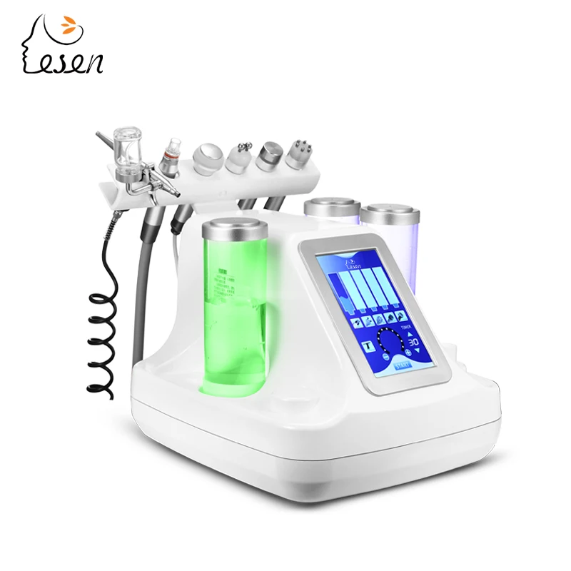 

6in1 Portable Sonic Microdermabrasion Beauty Instrument for Sale Multi-function Beauty Equipment ABS with CE Certification 7KG