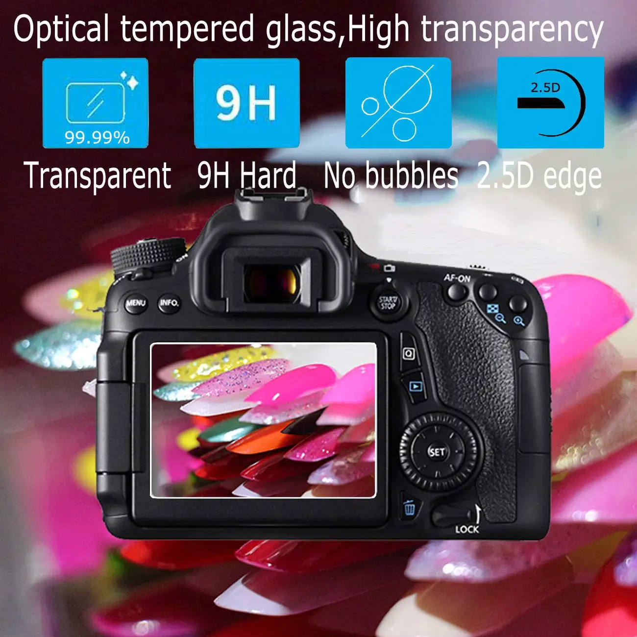 Закаленное защитное стекло 9H для ЖК-экрана Olympus E-PL10 EPL10 OMD EM10 OM-D Mark II III IV EM1 EM5 E-M10 |