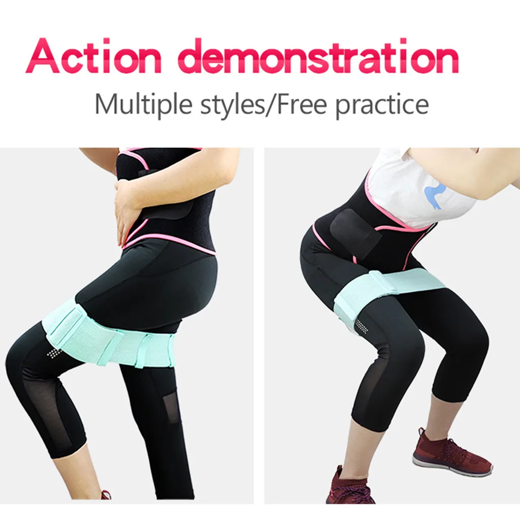 

UniSex Adjustable Elastic Yoga Pilates Stretch Resistance Band Exercise Fitness Belt Elastic Bands A20