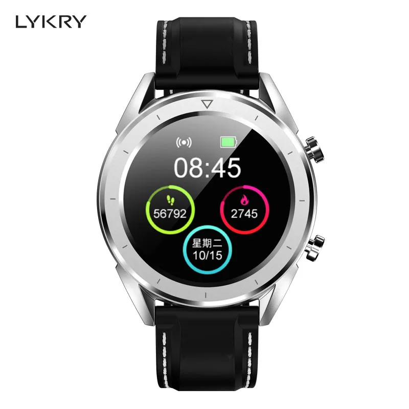 Умные часы LYKRY ECG PPG с пульсометром и кислородным монитором умные Bluetooth