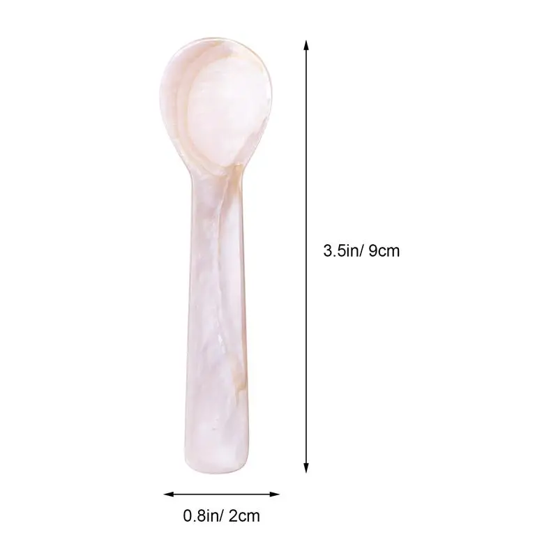 

4Pcs Creative Shell Spoons Stirring Coffee Spoons Ice Cream Spoon Small Spoons