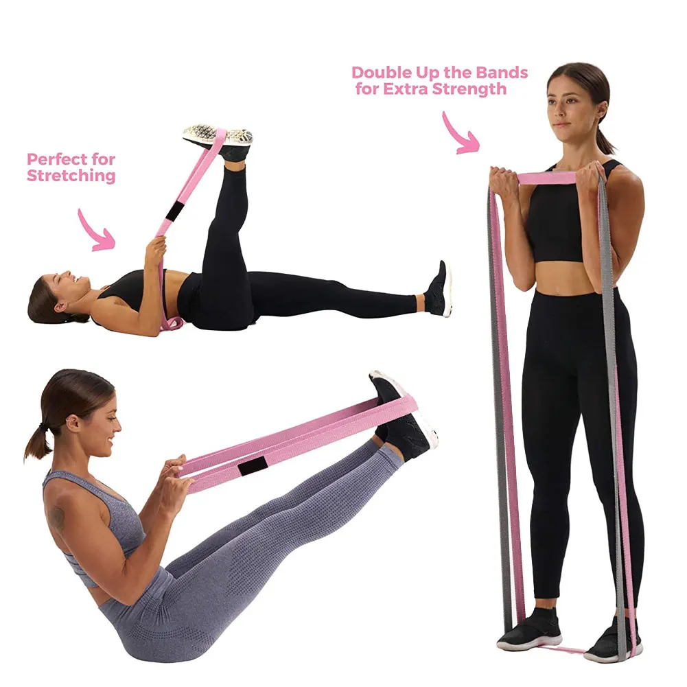 Лента-Эспандер для фитнеса пилатеса тканевая |