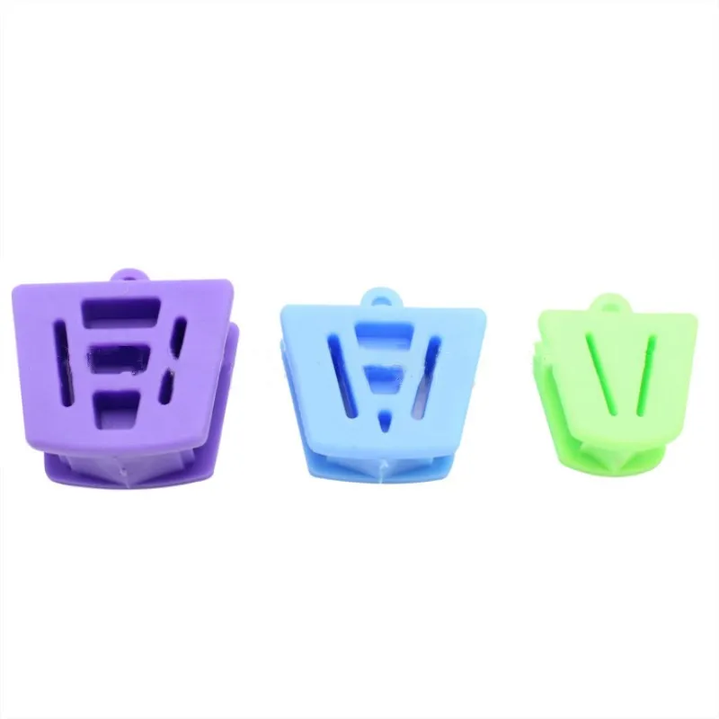 12 шт. стоматологический пластмассовый опора для рта блок укуса открывалка