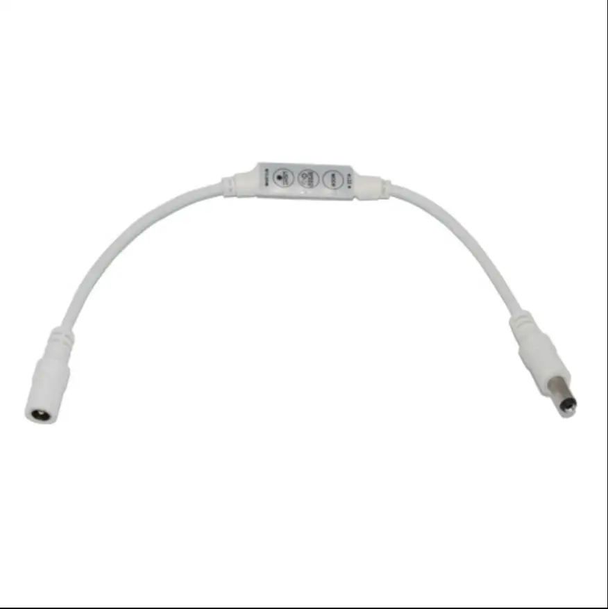 Мини контроллер с регулятором яркости 12 В постоянного тока 3 клавиши двойной