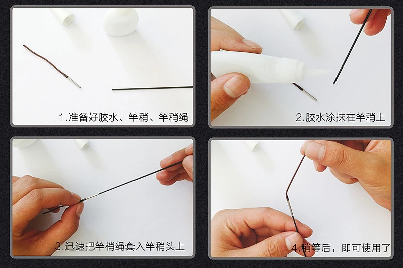 3 шт./лот наконечники для удочки 0 9 мм-2 2 мм вращающаяся проволочная леска ручной