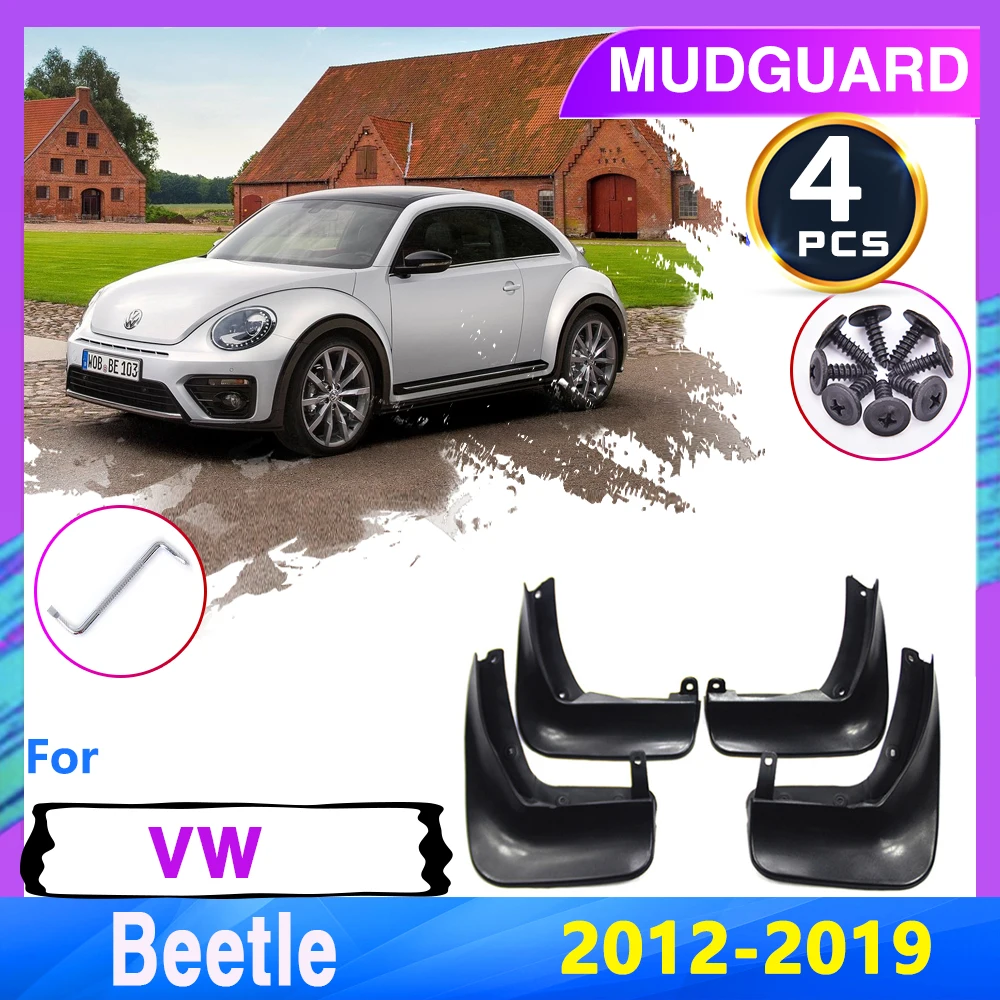 

Автомобильный брызговик крыло брызговиков для Volkswagen VW Beetle 2012 ~ 2019 2013 2014 2016 2017 Всплеск брызговики аксессуары Товары
