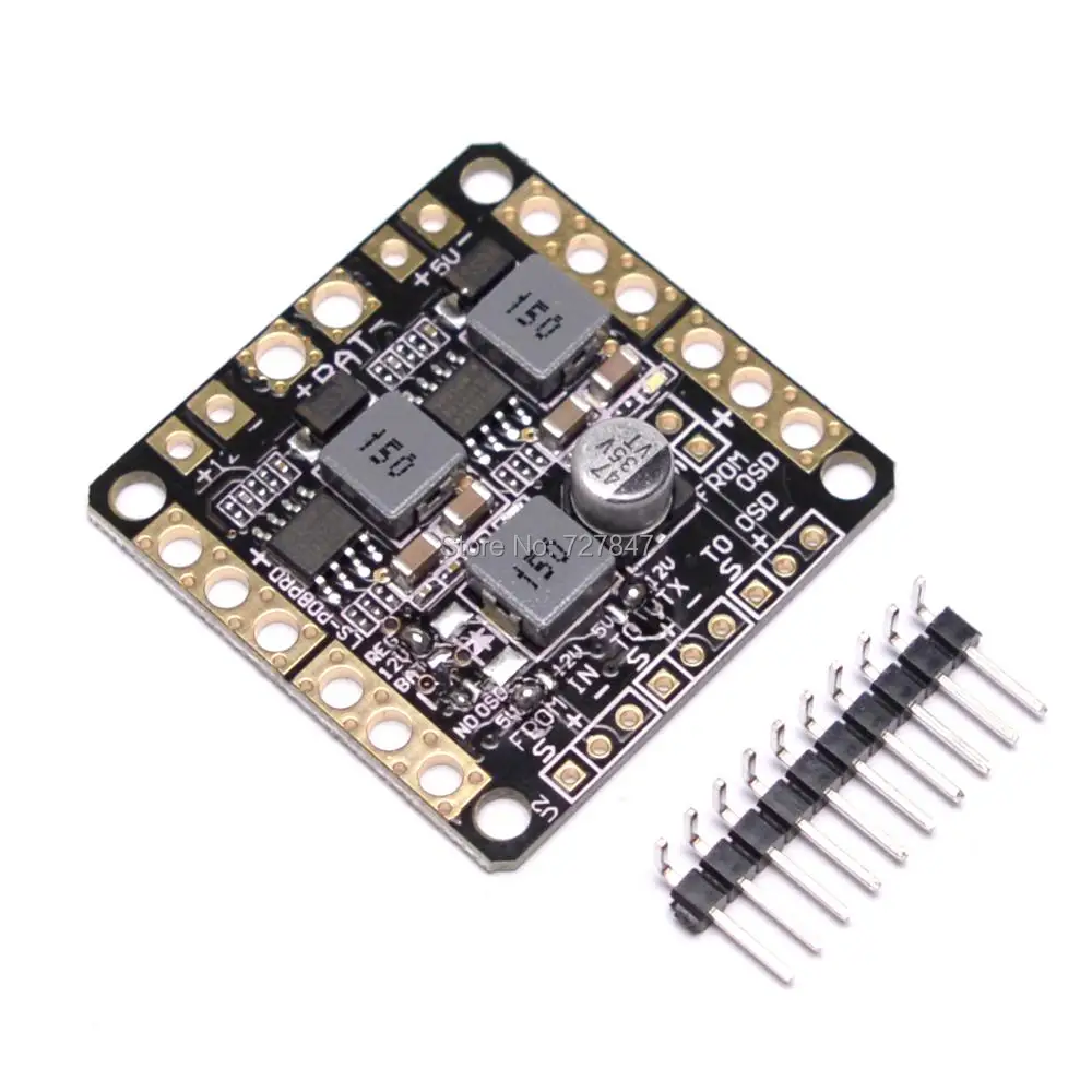 CC3D панель управления полетом распределения питания с выходным светодиодным