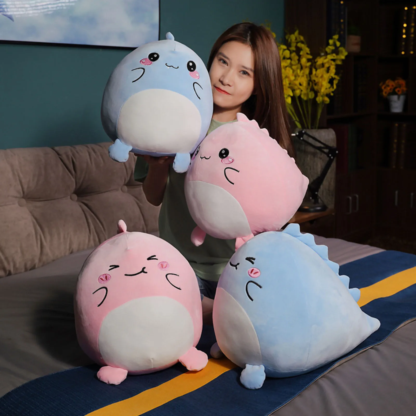 

Dinosaur Cute Plushie Stuffed Animal Plush Toy Adorable Soft Dinosaur Toy Plushies And Gifts Perfect Present For Kids Babies