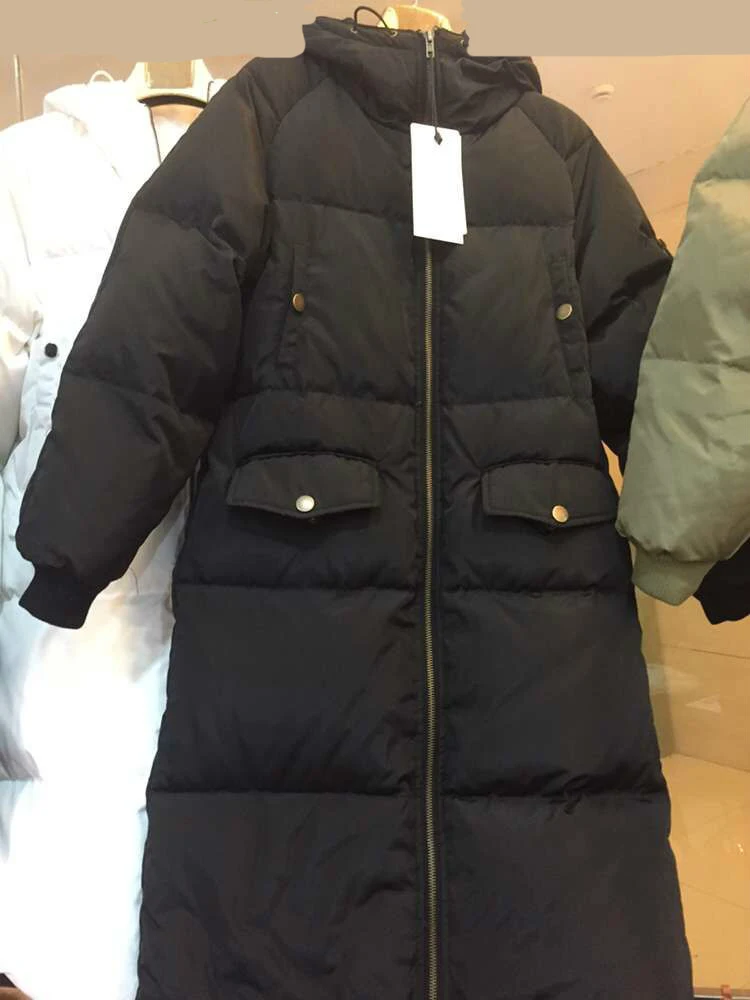 Long Female Winter Jacket Parka Women Top Coat with Hooded Oversized Ladies Warm Large Plus Size 2019 Puffer Autumn Outerwear 17 | Женская